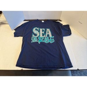 Seattle Mariners Sea Us Rise T Shirt, Postseason t-shirt Gift Fan XL
